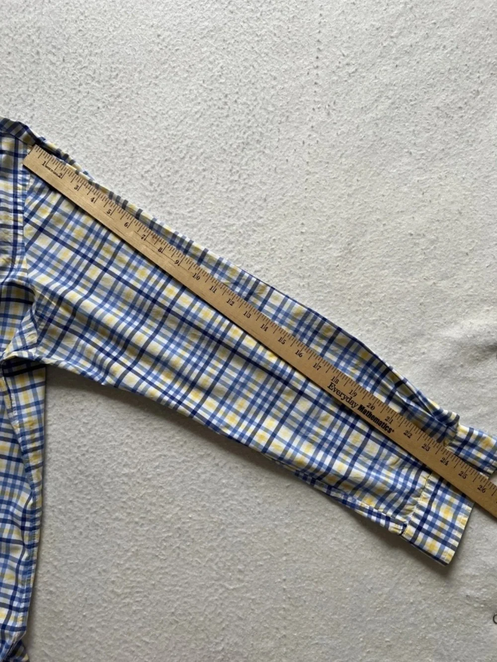 Polo Ralph Lauren Check Print Linen Button Down Shirt Sport Shirt Mens Size XL